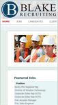 Mobile Screenshot of blakerecruiting.com